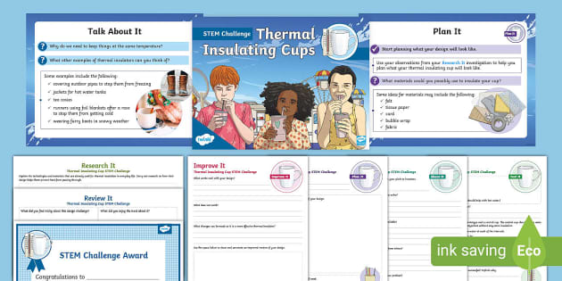 thermal insulation cup experiment