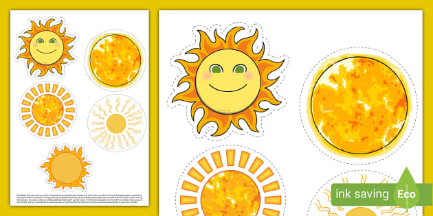 sun clipart images for kids