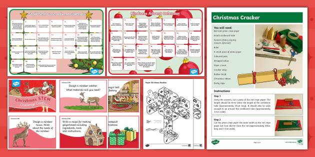 3-6 Christmas Wellbeing Pack (teacher made) - Twinkl