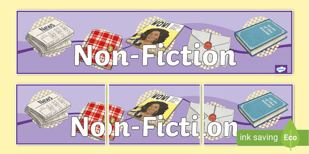 Non-Fiction Display Banner (teacher made) - Twinkl