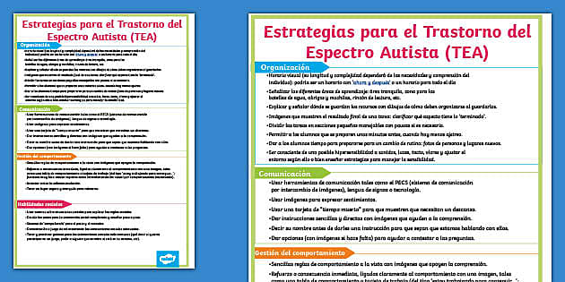 Actividades recomendadas para niños del espectro autista – Compartir en  familia