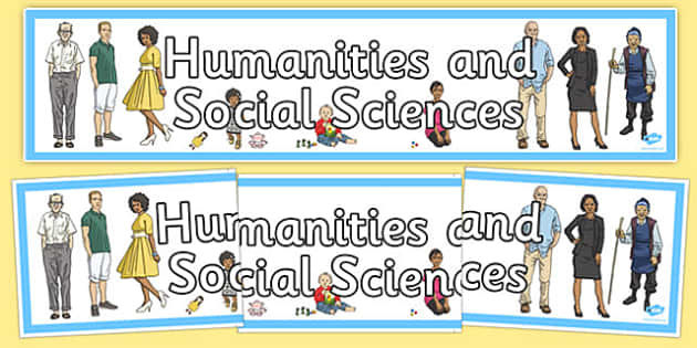 Humanities and Social Sciences Banner (teacher made)