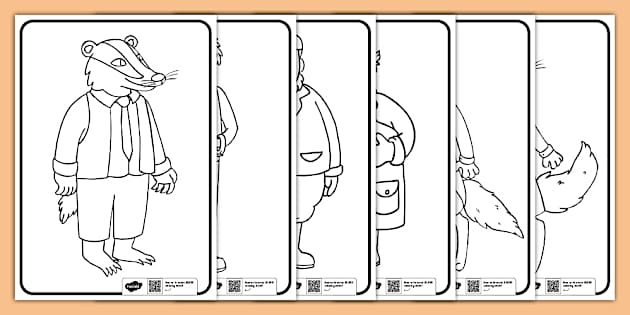 FREE! - Colouring Pages to Support Teaching on Fantastic Mr Fox