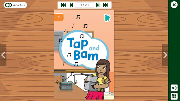 Level 2b Reading Scheme eBook: Tap and Bam