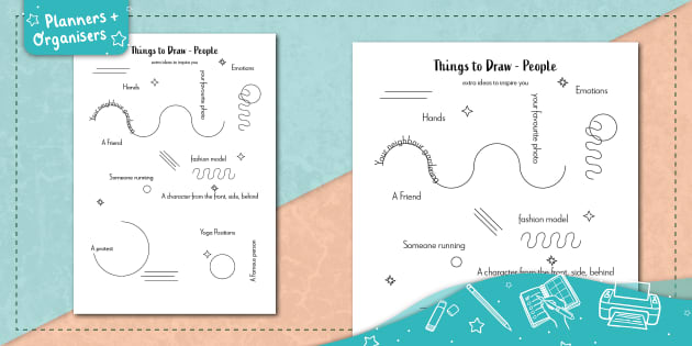 Printable Art Journal for Kids, Drawing Prompts for Kids, Sketchbook  Prompts for Kids, Art Journal Ideas 