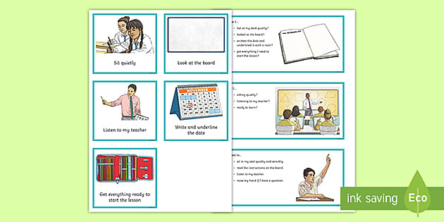 Start Of Lesson Preparation Prompt Cards (teacher Made)