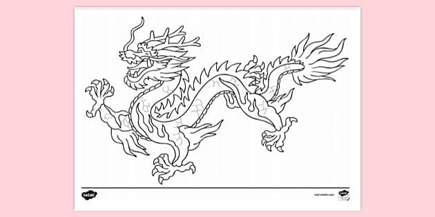 FREE! - Chinese Art Colouring | Colouring Sheets - Twinkl