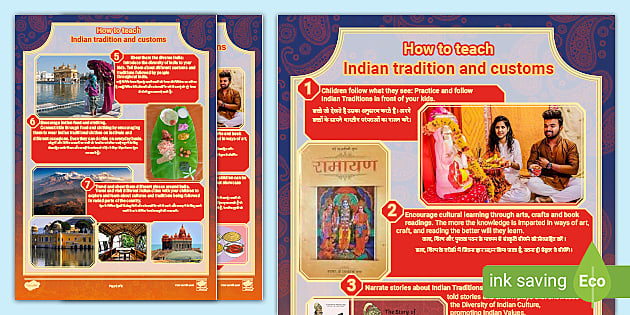 indian culture and tradition for kids