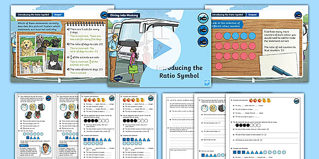 Year 6 - Week 10 - Lesson 1 - Introducing the ratio symbol on Vimeo