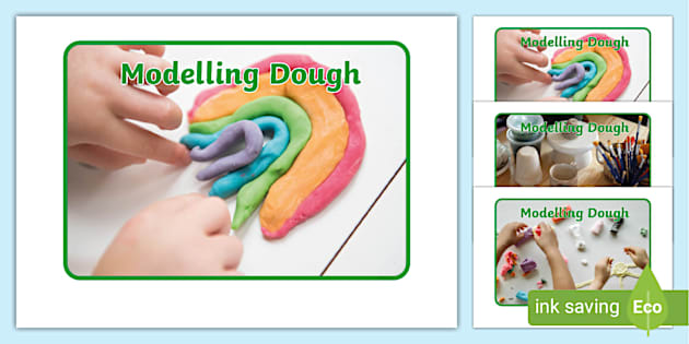 Modelling Dough Photo Pack Teacher Made Twinkl