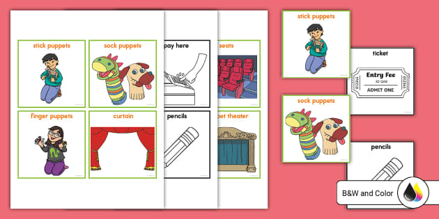 Puppet Show Writing Frame (Teacher-Made) - Twinkl