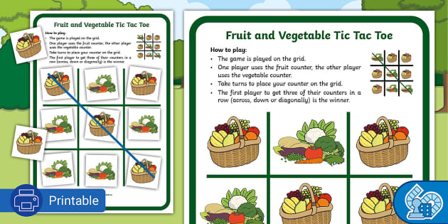 Printable Tic-Tac-Toe Sheets - ALL ESL