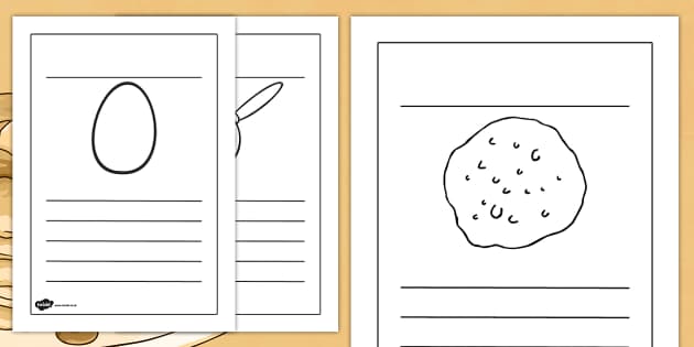 Pancake Recipe Writing Frames (teacher made) - Twinkl