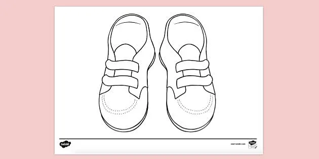 pete the cat white shoes coloring page