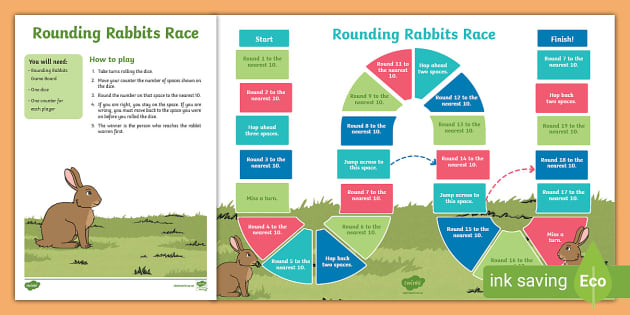 Stage 3 Rounding Rabbits Race (teacher made) - Twinkl