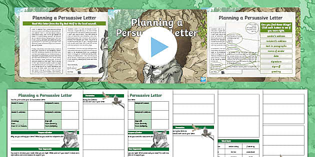 Persuasive Letter Writing KS2 Planning - Resource Pack