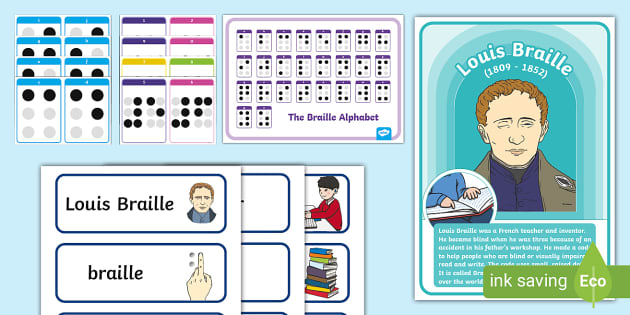 World Braille Day Display Pack - Twinkl - KS1 (teacher made)