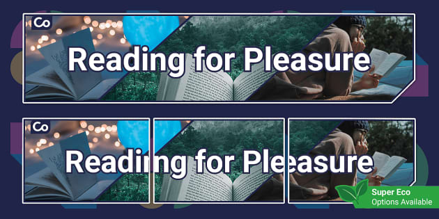 Reading For Pleasure Banner | Twinkl Resources - Twinkl