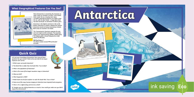 antarctica tourism ks2