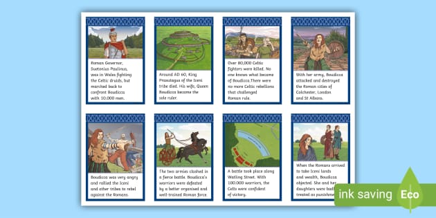 FREE Boudicca KS2 Picture and Discussion Cards — PlanBee