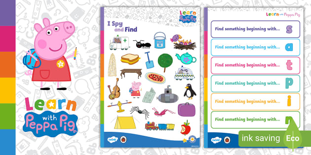 Peppa Pig: I Spy at the Zoo