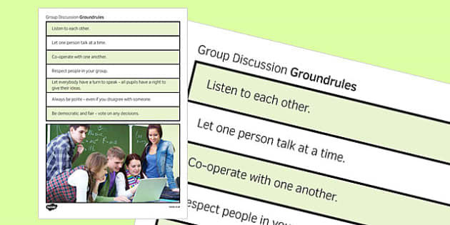 group problem solving ground rules