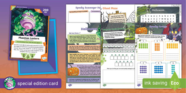 Halloween Monsters Activity Pack - KS2 - Twinkl