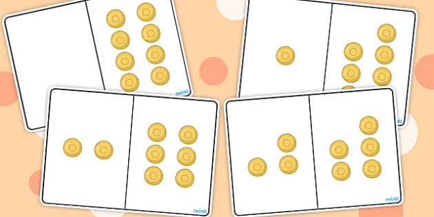 FREE! - Pirate Gold Coins Counting Number Bonds to 8