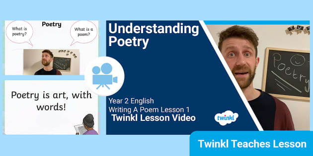 FREE! - Year 2 (Ages 6-7) Writing A Poem: Video Lesson 1