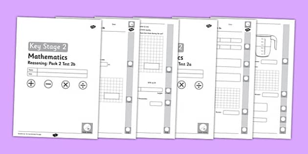 KS2 Maths Tests Reasoning Set 2 Assessment & Analysis Pack