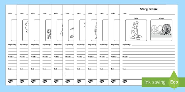 My Favorite Things Writing Frame (Teacher-Made) - Twinkl