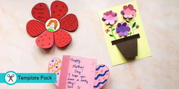Mother's Day; Craft Ideas For Kids - Modern Teaching Blog