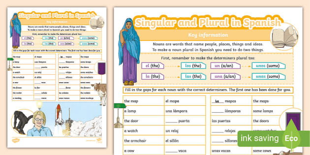 Worksheets - Spanish Grammar Lessons