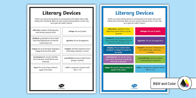 imagery literary term example