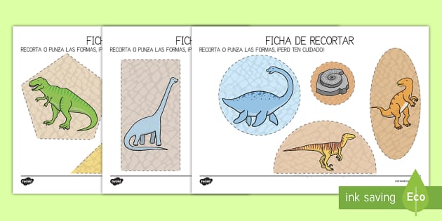 Ficha de actividad: Etiqueta las partes del dinosaurio