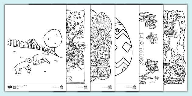 Easter Colouring Sheets | Festivals | Primary Resources