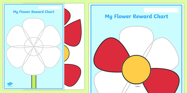 Flower Petal Reward Chart | Parent Home Teaching Support