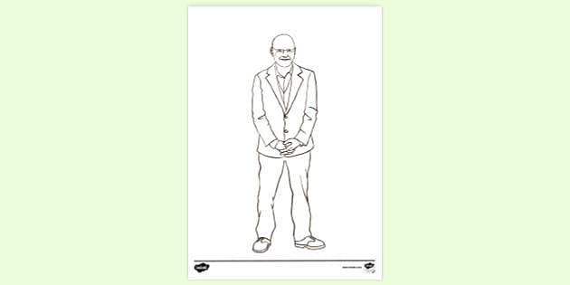 FREE! - Patrick Harvie Colouring Sheets | Colouring Pages