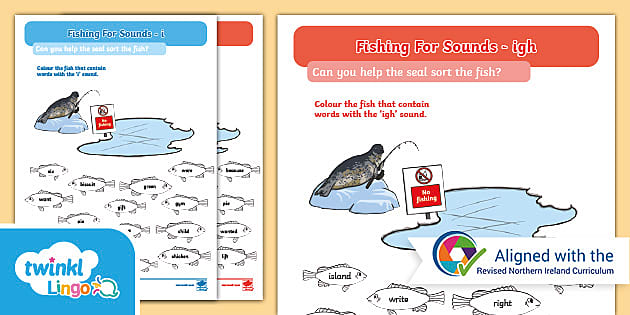 Phase 3b Fishing For Sounds (teacher made) - Twinkl