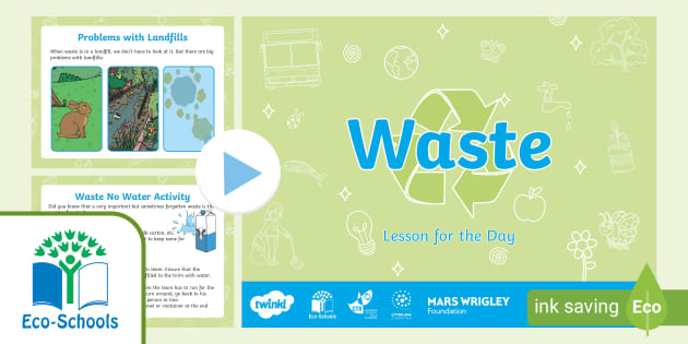 FREE! - Eco-Schools NI: KS1 Waste PowerPoint (teacher Made)