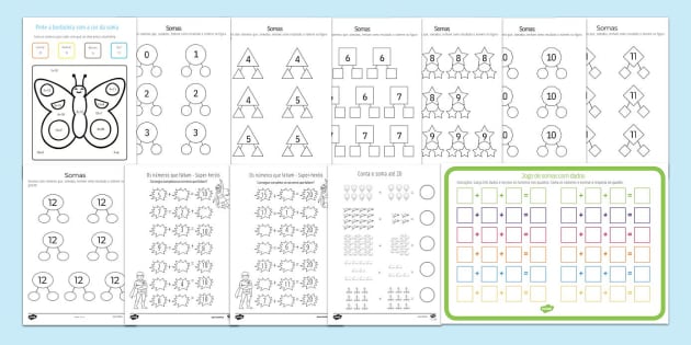 Matemática - Soma Free Activities online for kids in 1st grade by