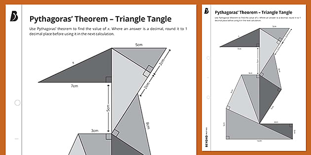 ðŸ‘‰ Pythagoras' Theorem - Triangle Tangle | KS3 Maths | Beyond