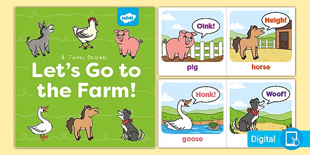 Let's go to store the farm book