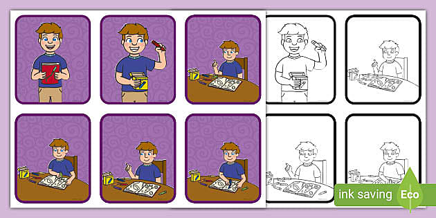 4 step sequencing pictures