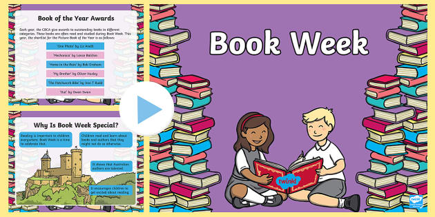 Book Week 2017 F-2 PowerPoint - CBCA, Reading, Literature