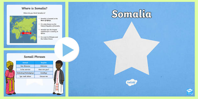 Somalia Information PowerPoint (teacher made)