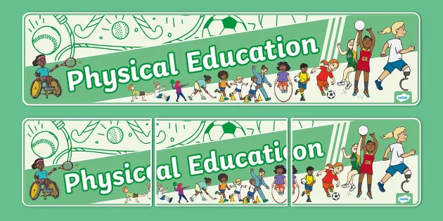 👉 Physical Education A4 Display Poster (teacher made)