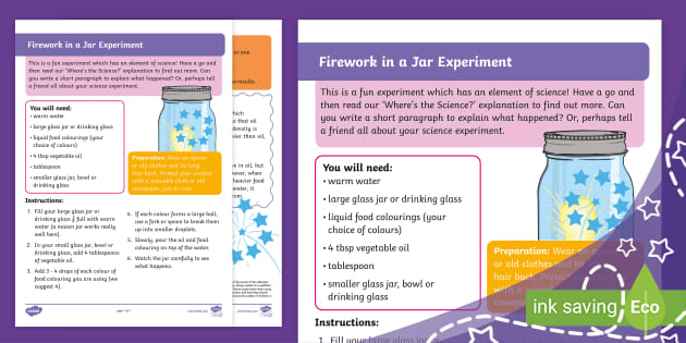 firework experiment