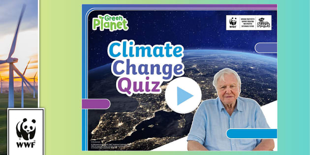 FREE! - WWF Climate Change Quiz for Kids | David Attenborough