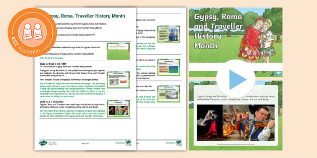 Gypsy, Roma And Traveller History Month Assembly Pack